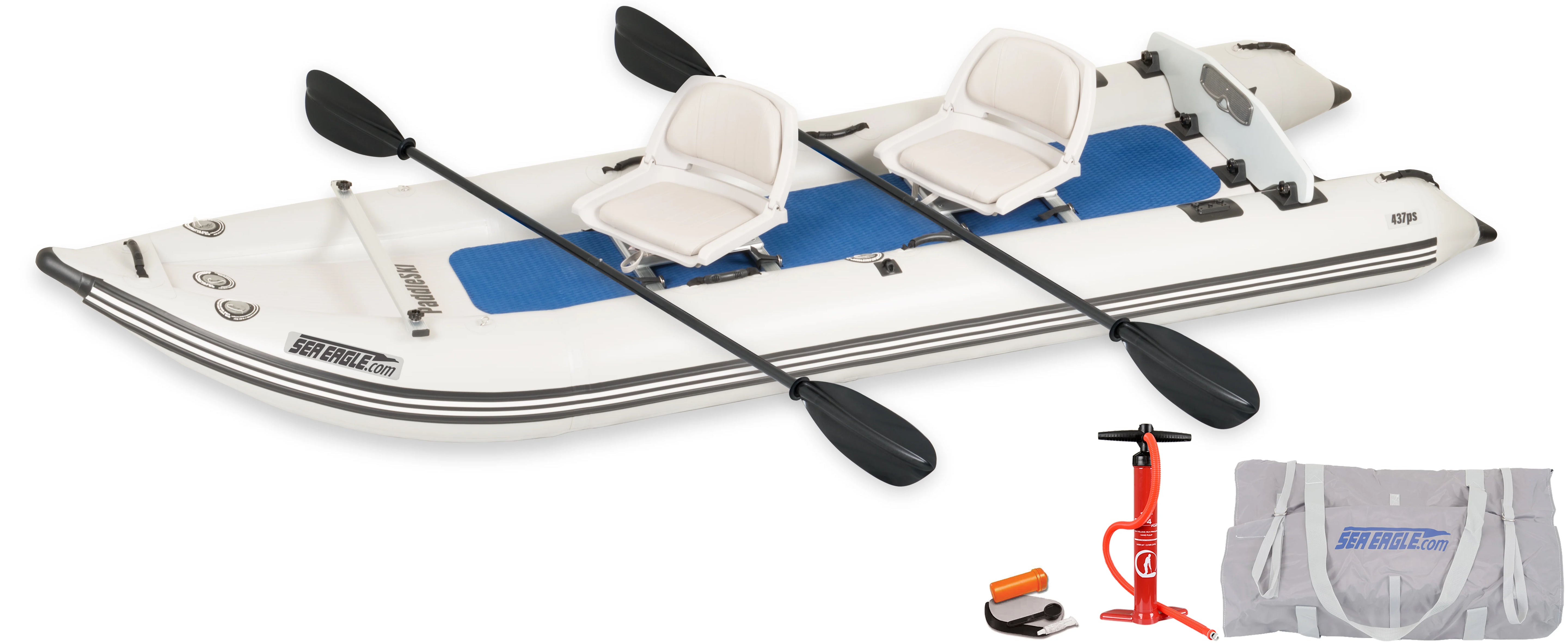 Sea Eagle 437ps Paddleski Swivel Seat Package Inflatable Boat (2) Person 437PSK_SW